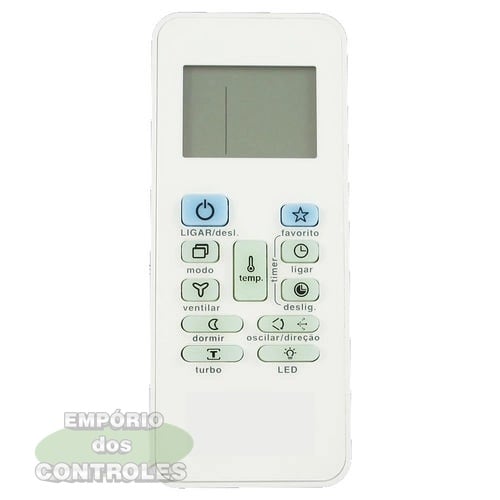 Controle Remoto Ar Condicionado Split Springer/Carrier -7440 -9070 -1379